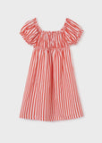 Mayoral Mayoral Striped Voile Dress - Little Miss Muffin Children & Home