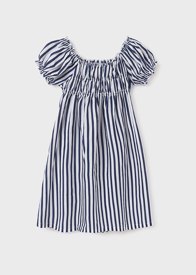 Mayoral Mayoral Striped Voile Dress - Little Miss Muffin Children & Home