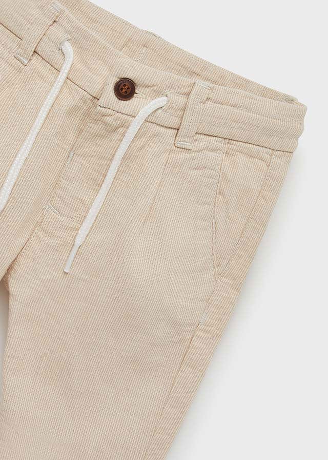 Mayoral Mayoral Striped Linen Pants - Little Miss Muffin Children & Home