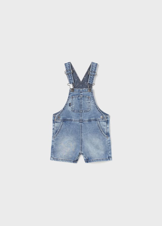 Mayoral Usa Inc Mayoral Soft Denim Short Overall - Little Miss Muffin Children & Home