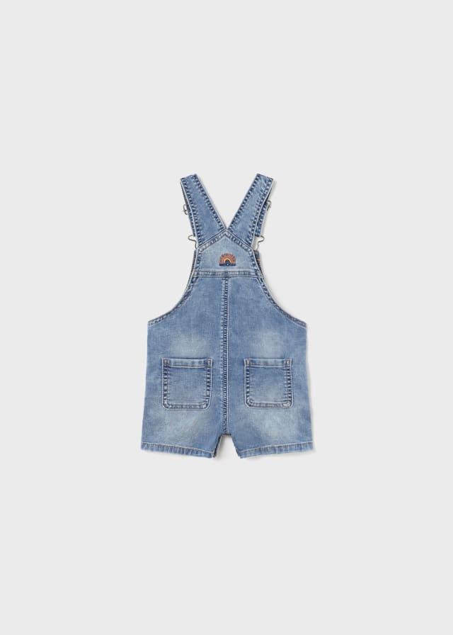 Mayoral Usa Inc Mayoral Soft Denim Short Overall - Little Miss Muffin Children & Home