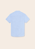 Mayoral Usa Inc Mayoral Mandarin Collar Short Sleeve Shirt - Little Miss Muffin Children & Home