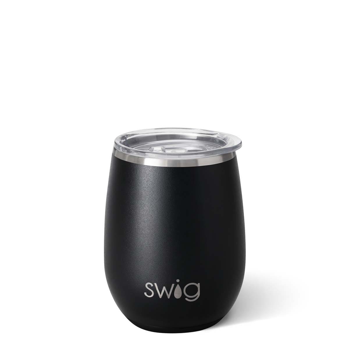 Swig Life Swig Life Black Stemless Wine Cup - Little Miss Muffin Children & Home