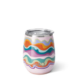 Swig Life Swig Life Sand Art Stemless Wine Cup - Little Miss Muffin Children & Home