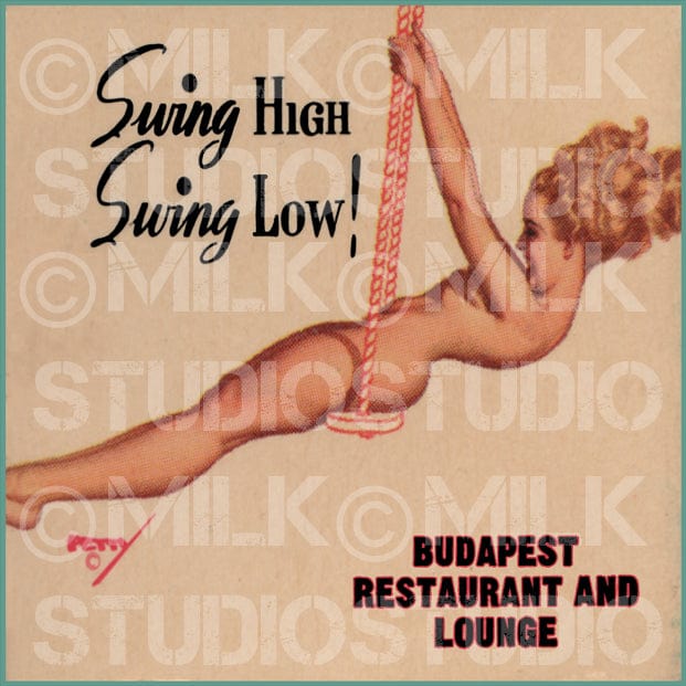 Milk Studio Milk Studio Coasters Swing High Swing Low - Little Miss Muffin Children & Home