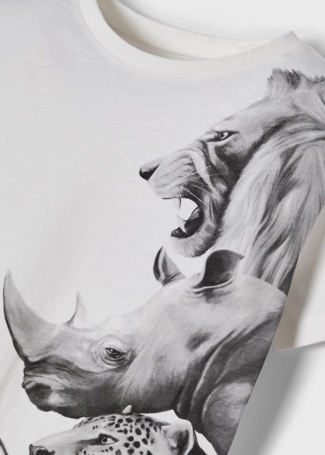 Mayoral Mayoral 3.003 SS GRAPHIC T-SHIRT - Little Miss Muffin Children & Home