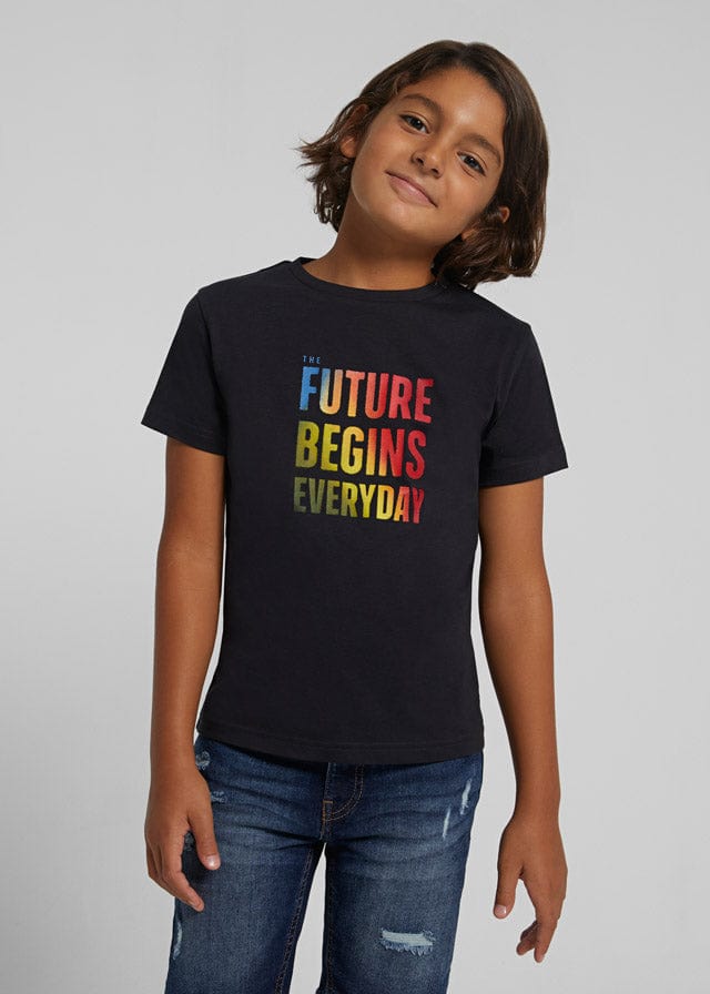 Mayoral Mayoral 6.009 SS FUTURE T-SHIRT - Little Miss Muffin Children & Home