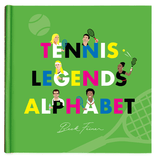 Alphabet Legends - Tennis Legends Alphabet - Little Miss Muffin Children & Home