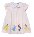 Lulu Bebe Lulu Bebe Dana Embroidered 4 Princess Dress - Little Miss Muffin Children & Home
