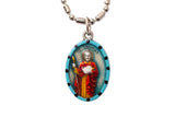 Saints For Sinners Saints For Sinners Saint Thomas the Apostle Hand Painted Medal - Little Miss Muffin Children & Home