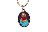 SAINTS FOR SINNERS Saints for Sinners St Thomas Of Aquinas Hand Painted Medal - Little Miss Muffin Children & Home