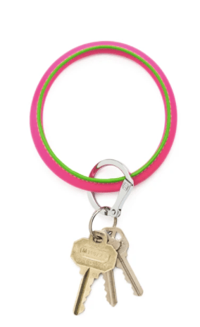 O-Venture - Oventure - Brights Leather Key Ring - Little Miss Muffin Children & Home