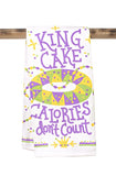 Second Line Ventures Second Line Ventures King Cake Calories Kitchen Towel - Little Miss Muffin Children & Home