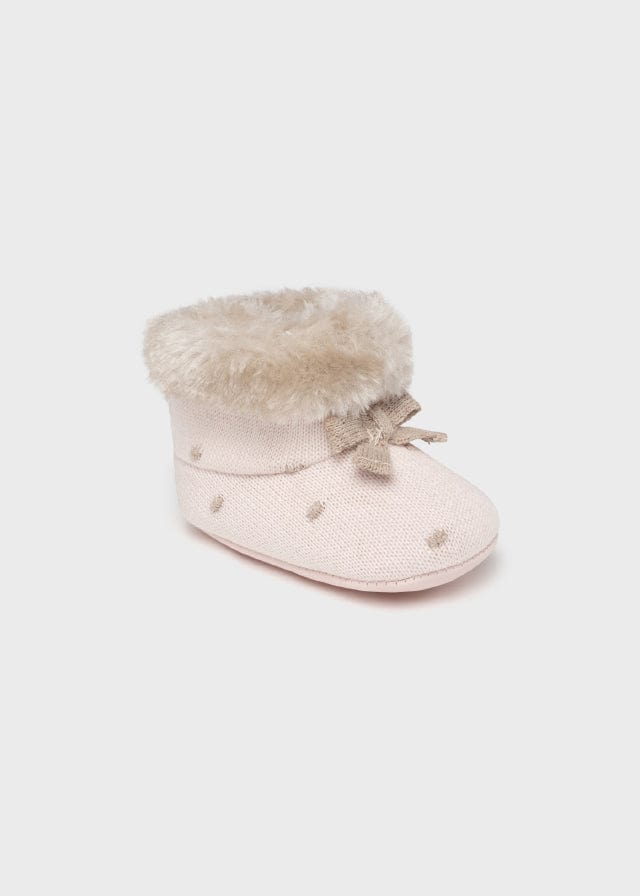 Mayoral Mayoral Tricot Newborn Booties - Little Miss Muffin Children & Home
