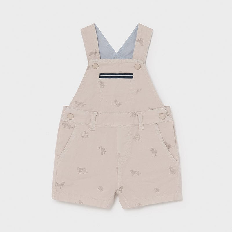 Mayoral Mayoral Twill Short Overalls for Baby Boy - Little Miss Muffin Children & Home
