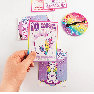 Fashion Angels - Fashion Angels Unicorn Yoga Card Game - Little Miss Muffin Children & Home