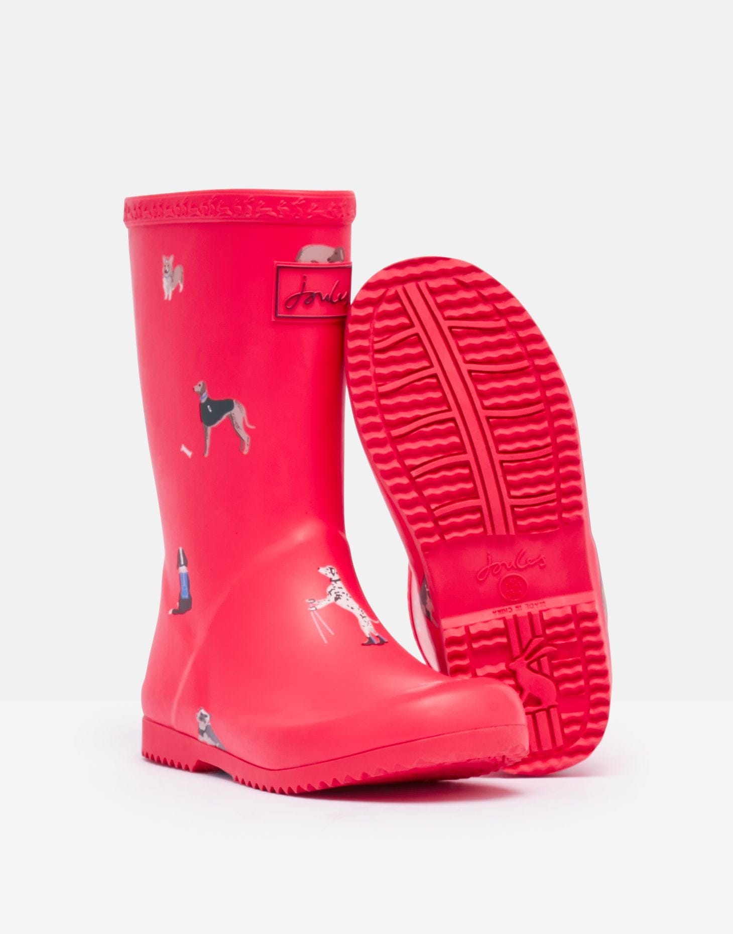 Joules Joules Wellies Flexible Hike Dogs Printed Rain Boots - Little Miss Muffin Children & Home