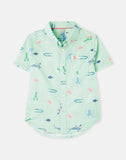 Joules Usa Inc Joules Usa Inc Sefton Printed Short Sleeve Shirt - Little Miss Muffin Children & Home