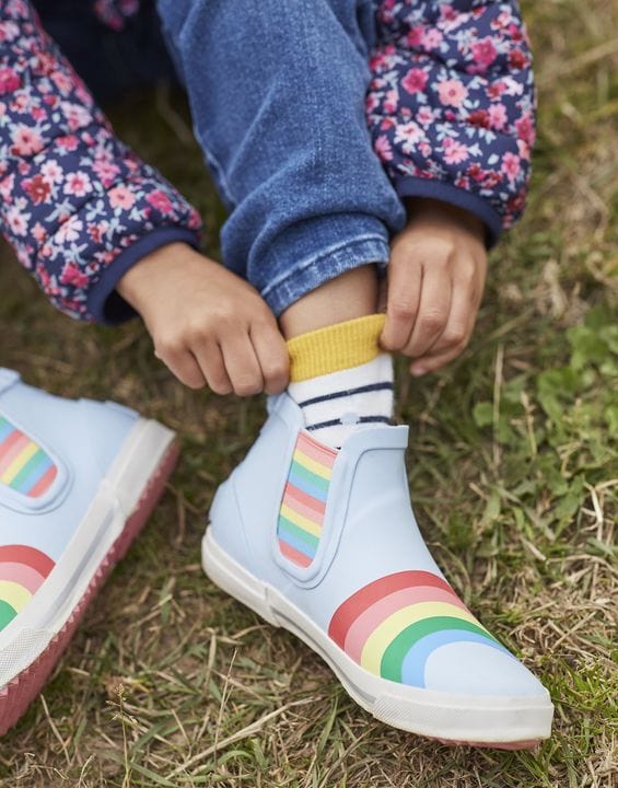 Joules Usa Inc Joules Usa Inc Rainwell Short Height Casual Rain Boots - Little Miss Muffin Children & Home