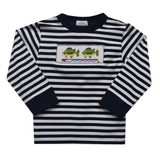 VIVE LA FETE, INC. Vive La Fete Bass Fishing Striped Shirt - Little Miss Muffin Children & Home