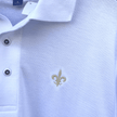 Whereable Art Whereable Art Long Sleeve Fleur de Lis Polos - Little Miss Muffin Children & Home