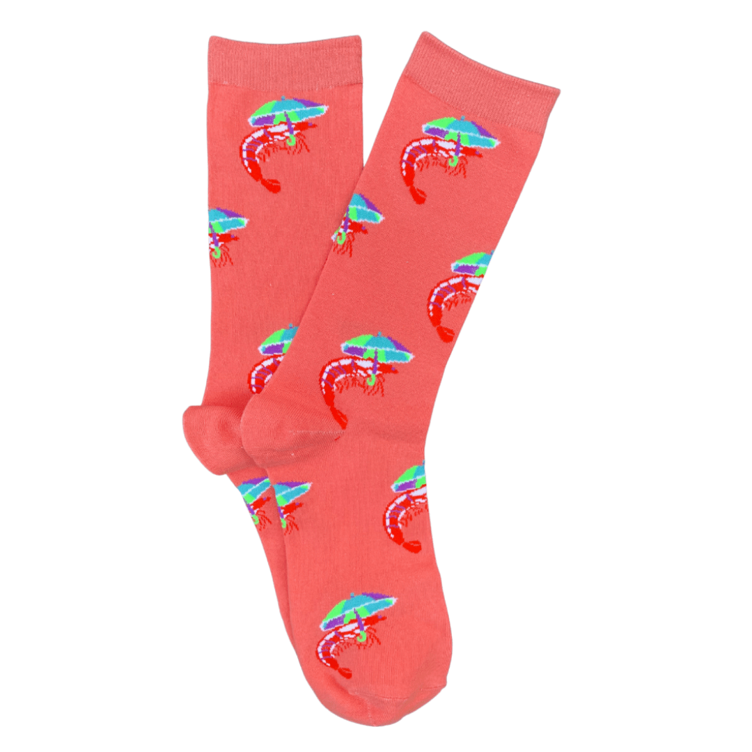 Whereable Art Whereable Art Louisiana Swamp Socks Shrimp with Second Line Umbrella - Little Miss Muffin Children & Home