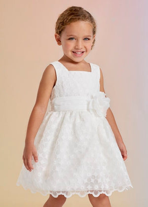 Abel & Lula Abel & Lula Organdy Embroidered Dress - Little Miss Muffin Children & Home