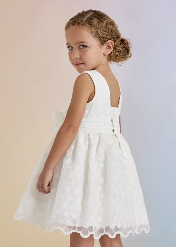 Abel & Lula Abel & Lula Organdy Embroidered Dress - Little Miss Muffin Children & Home