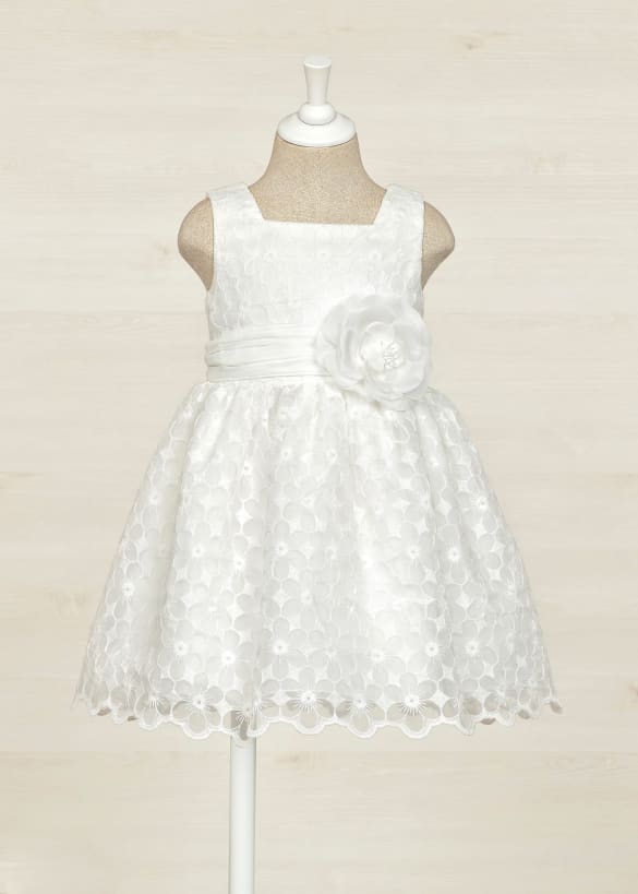Abel & Lula Abel & Lula Organdy Embroidered Dress - Little Miss Muffin Children & Home