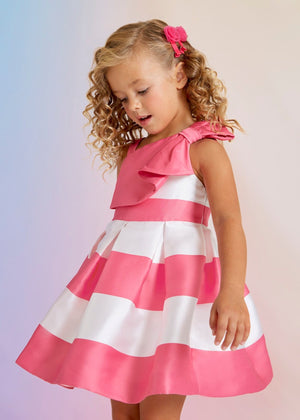 Abel & Lula Abel & Lula Striped Dress - Little Miss Muffin Children & Home