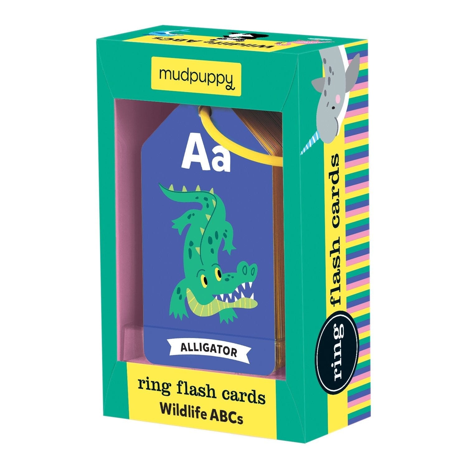 Hachette Hachette Wildlife ABC's Counting Ring Flash Cards - Little Miss Muffin Children & Home