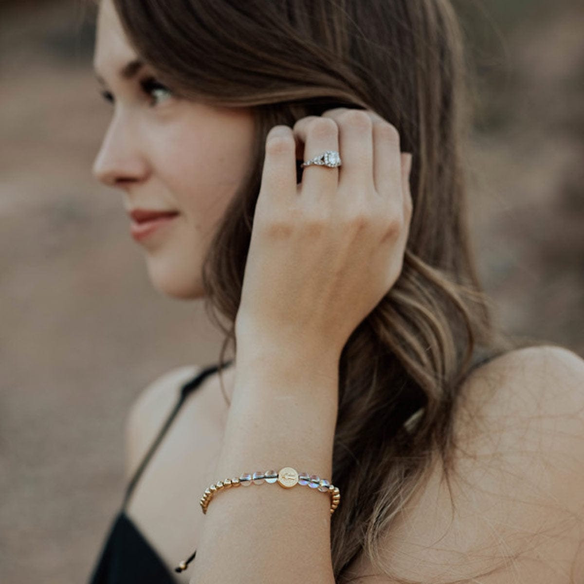 My Saint My Hero My Saint My Hero Wonder Bracelet with Swarovski Globe Beads - Little Miss Muffin Children & Home