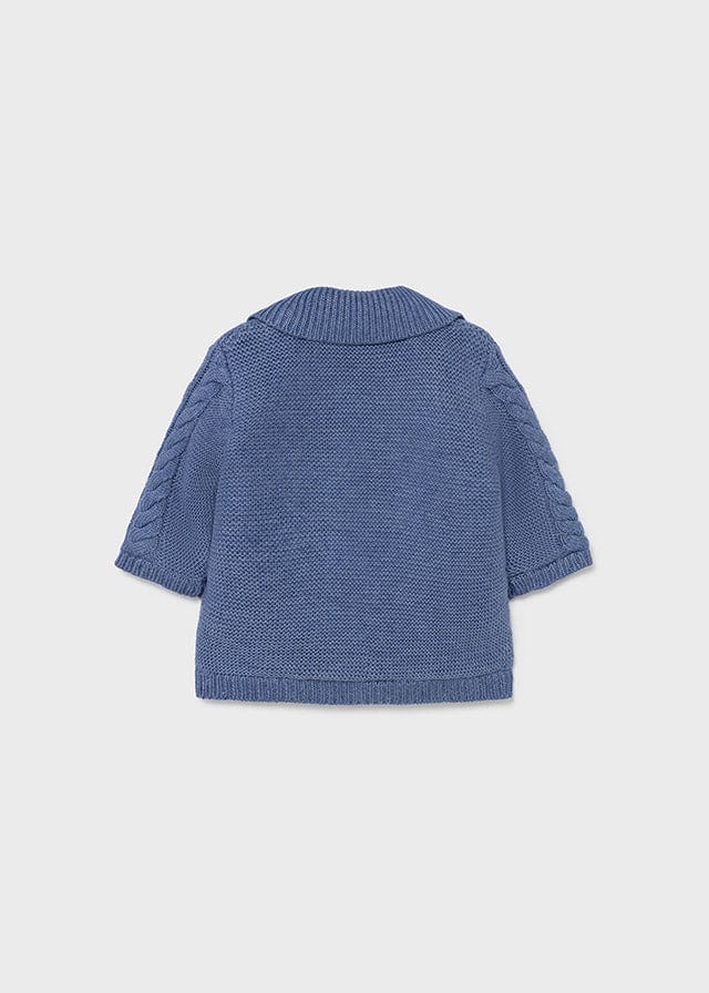 Mayoral Mayoral Woven Knit Jacket for Newborn Boy - Little Miss Muffin Children & Home