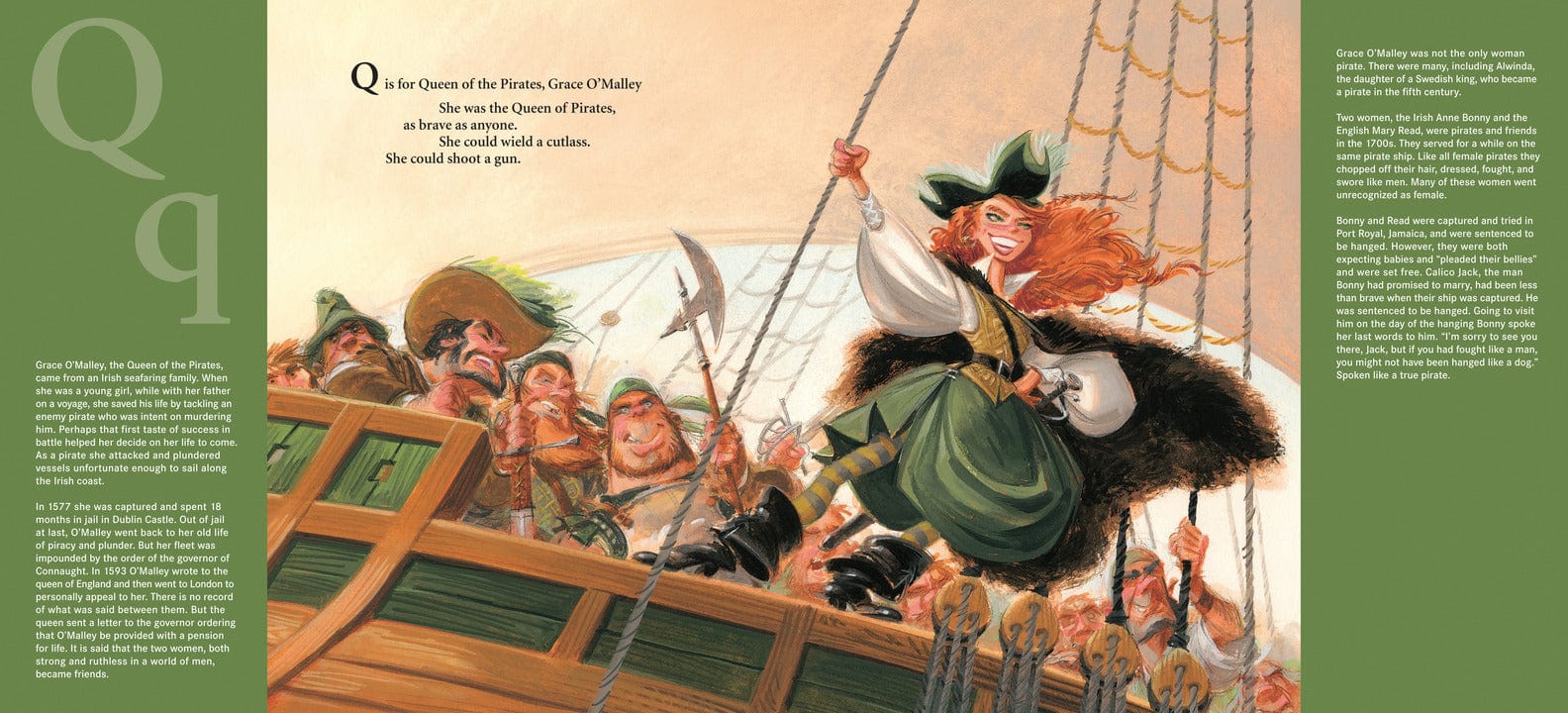 CLK - Cherry Lake Publishing P is for Pirate: A Pirate Alphabet - Little Miss Muffin Children & Home