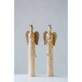 CCO - Creative Co-op Creative Co-op Hand-Carved Mango Wood Angel - Little Miss Muffin Children & Home