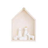 Creative Co-Op - Creative Co Op Wood & Ceramic Nativity - Little Miss Muffin Children & Home