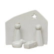 CCO - Creative Co-op Creative Co-op Stoneware Nativity with Glaze - Little Miss Muffin Children & Home