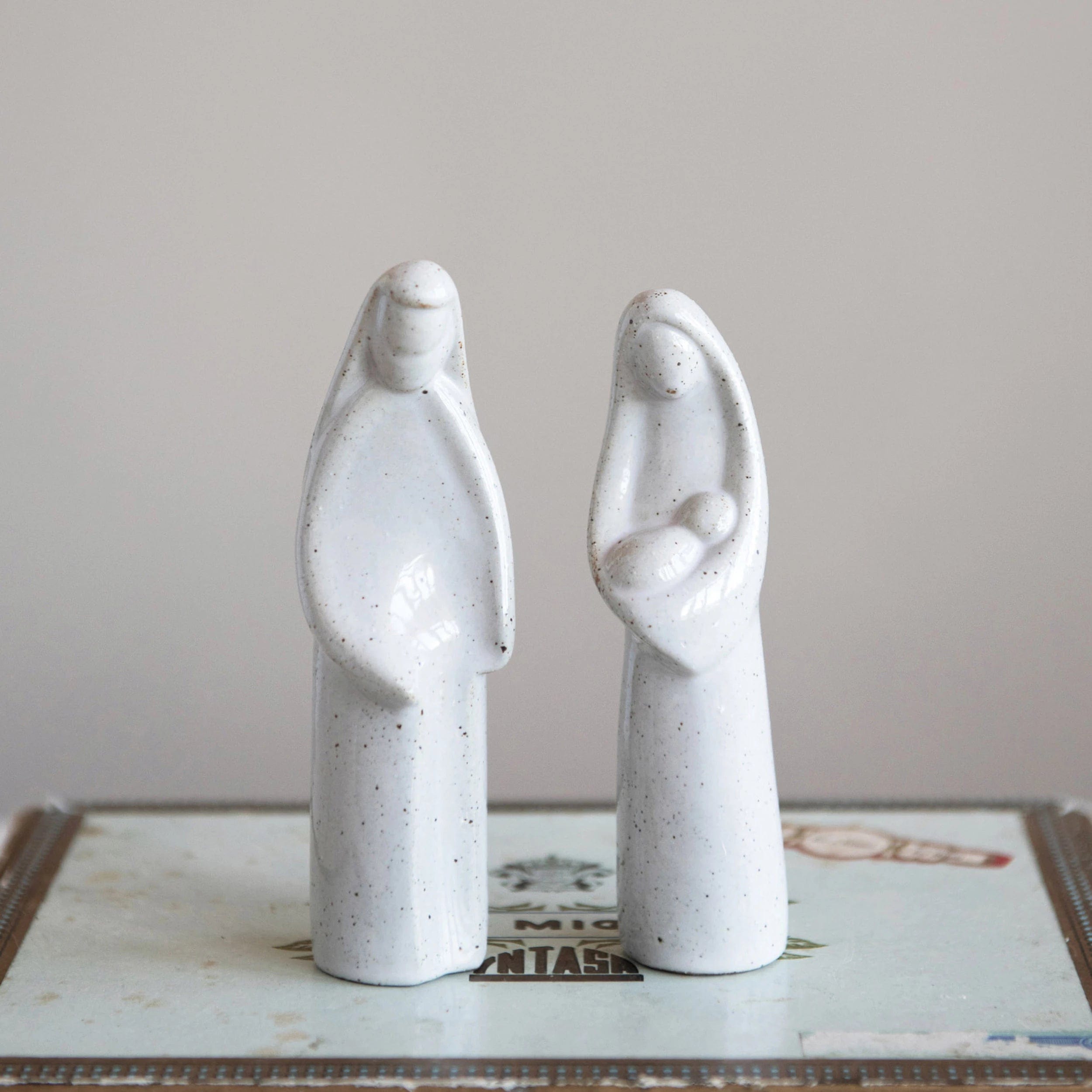 CCO - Creative Co-op Creative Co-op Stoneware Holy Family - Little Miss Muffin Children & Home