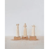CCO - Creative Co-op Creative Co-op Handmade Paper Mache Angel Figurine - Little Miss Muffin Children & Home