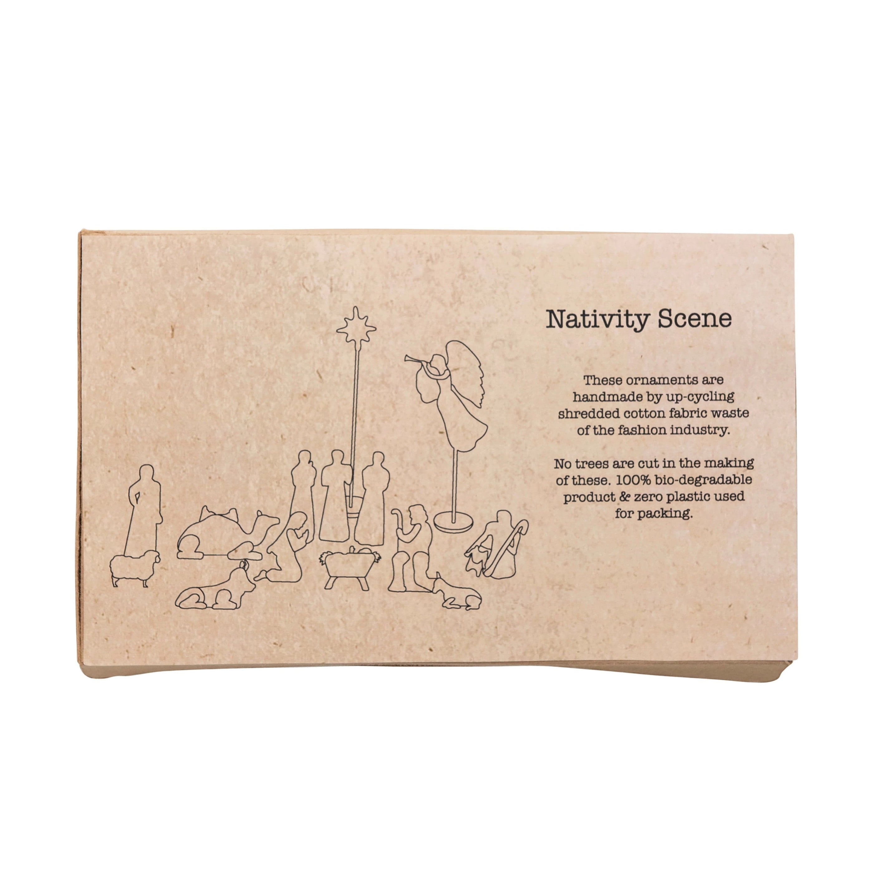 CCO - Creative Co-op Creative Co-op Handmade Paper Mache Nativity S/14 - Little Miss Muffin Children & Home