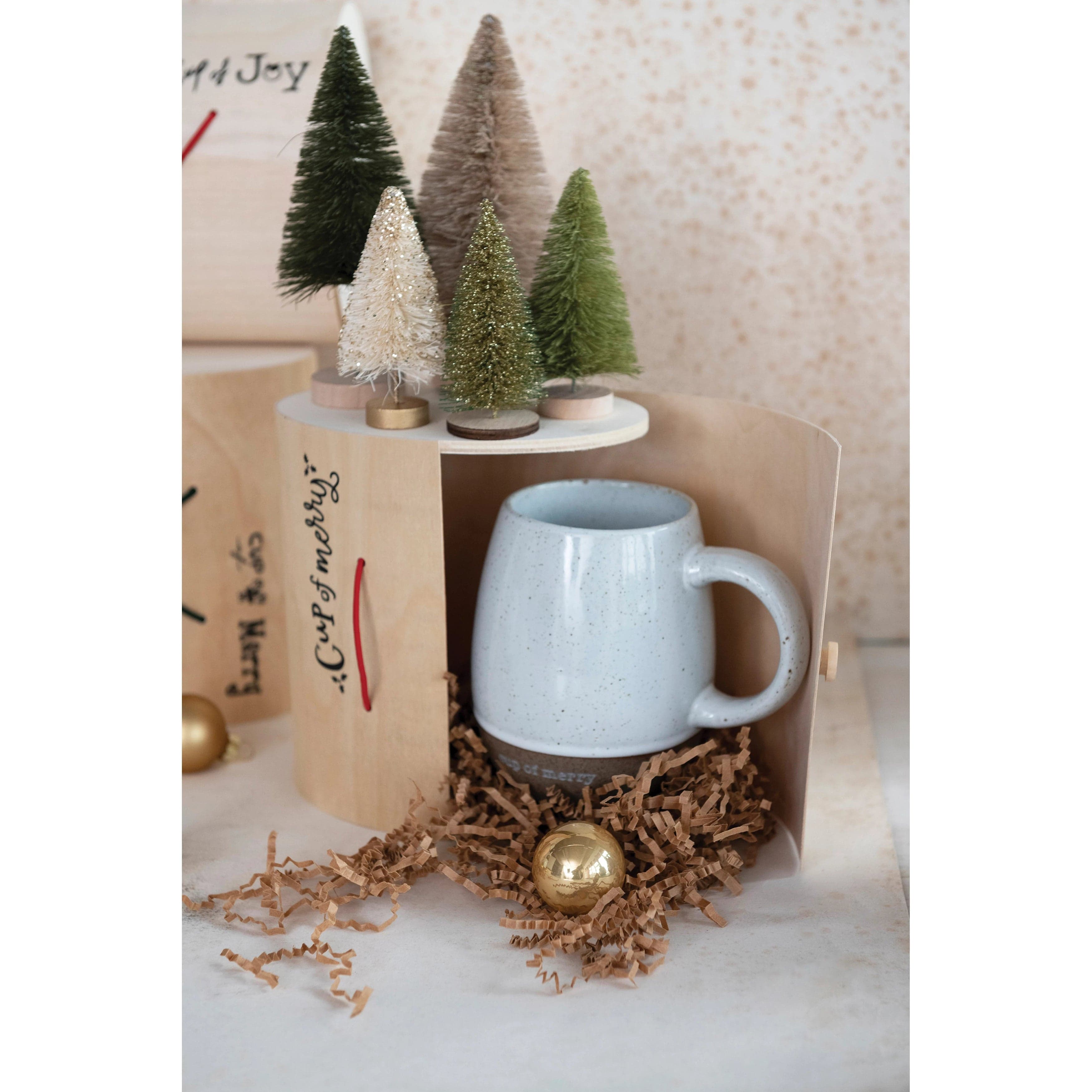 CCO - Creative Co-op Creative Co-op Mugs with Holiday Sayings - Little Miss Muffin Children & Home