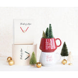 CCO - Creative Co-op Creative Co-op Stoneware Mug "Thrill of Hope" - Little Miss Muffin Children & Home