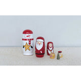 CCO - Creative Co-op Creative Co-op Wood Holiday Nesting Dolls - Little Miss Muffin Children & Home
