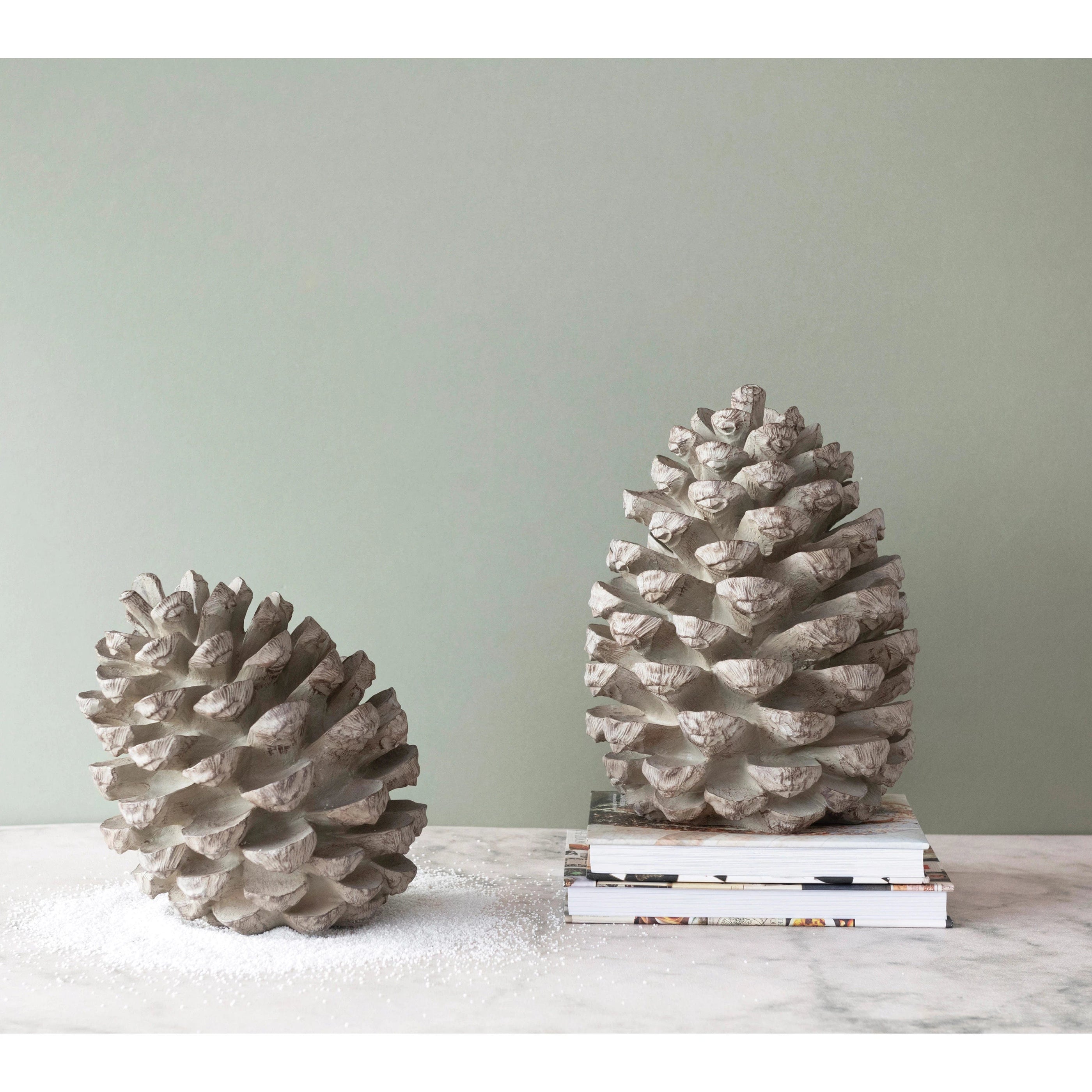 CCO - Creative Co-op Creative Co-op Resin Pinecone - Little Miss Muffin Children & Home
