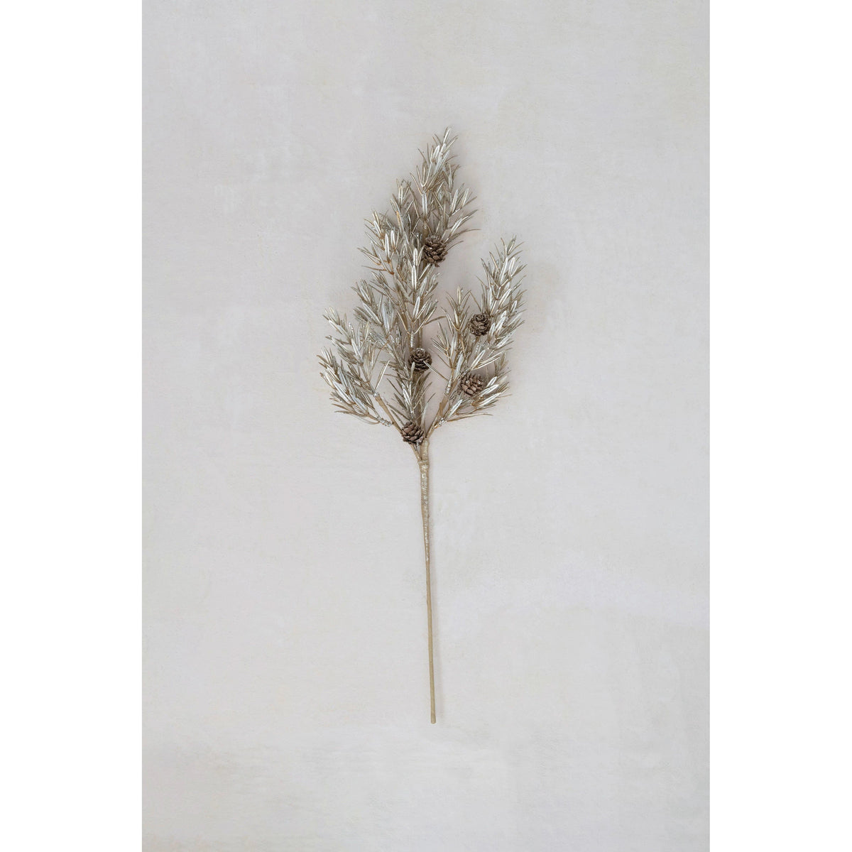 CCO - Creative Co-op Creative Co-op Faux Pine Stem with Pinecones - Little Miss Muffin Children & Home