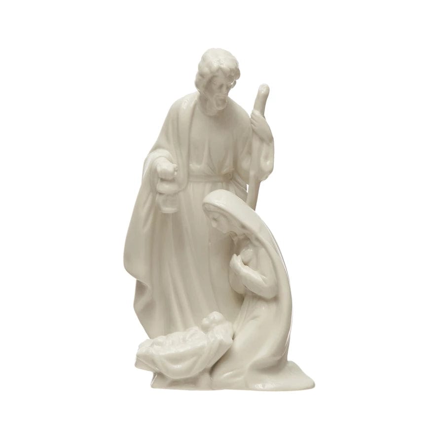 CCO - Creative Co-op Creative Co-op Stoneware Holy Family - Little Miss Muffin Children & Home