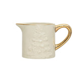 CCO - Creative Co-op Creative Co-op Embossed Stoneware Creamer - Little Miss Muffin Children & Home